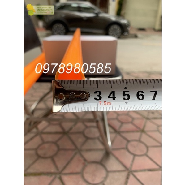 Ống nước cao cấp màu cam dài 1m