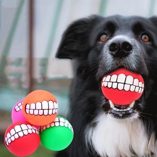 [Mã PET50K giảm Giảm 10% - Tối đa 50K đơn từ 250K] Bóng cao su cho chó hình hàm răng ngộ nghĩnh