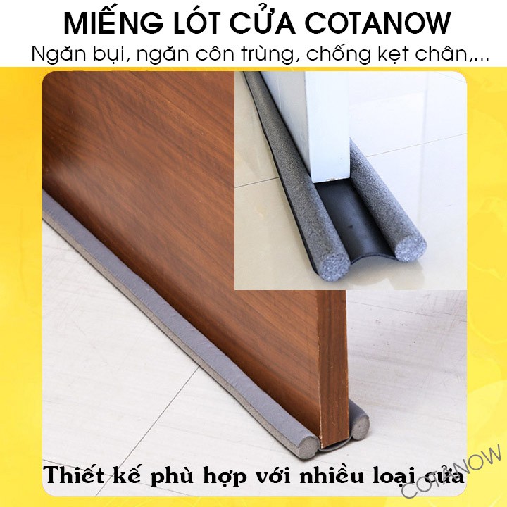 Miếng Lót Cửa - Thanh Xốp Chặn Khe Cửa COTANOW