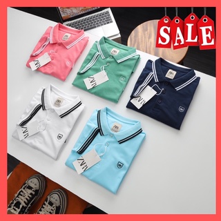 Áo thun ngăn tay có cổ,áo polo,áo thun đôi nam nữ,áo thun cotton,áo thun trơn