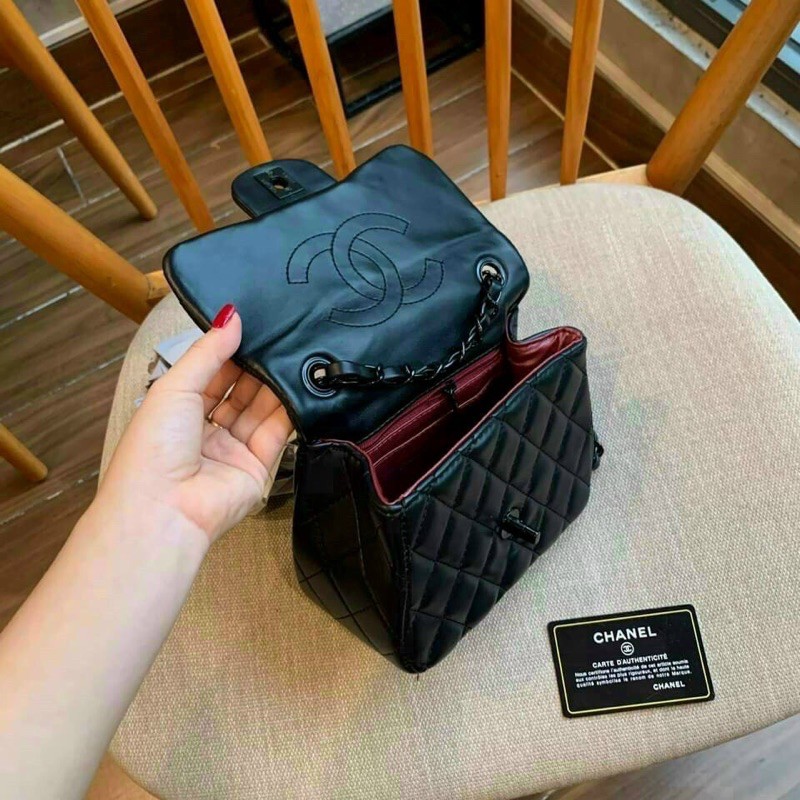 Túi size 18 full đen+test da +thẻ+túi vải(không hộp) | BigBuy360 - bigbuy360.vn