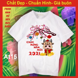 Áo tết AT15,Chất đẹp, đủ size,đủ mẫu, áo gia đình chơi tết, lixi lì xì, áo tết 2021,chúc mừng năm mới,cung chúc tân xuân