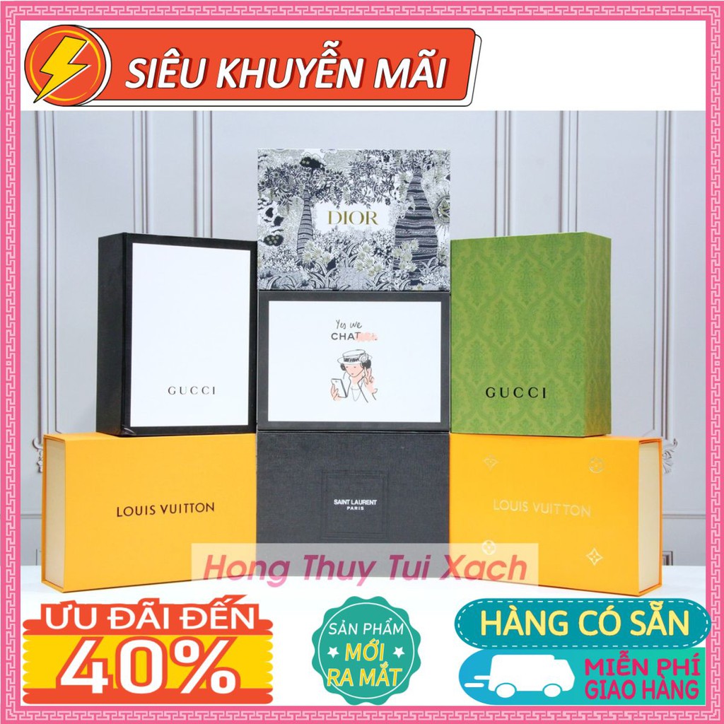 [Sẵn Siêu Rẻ] Hộp Giấy Các Hãng Túi Xách Nữ,Hộp Nam Châm Các Hãng, Hộp giấy đựng túi, Hộp Giấy Có Sẵn