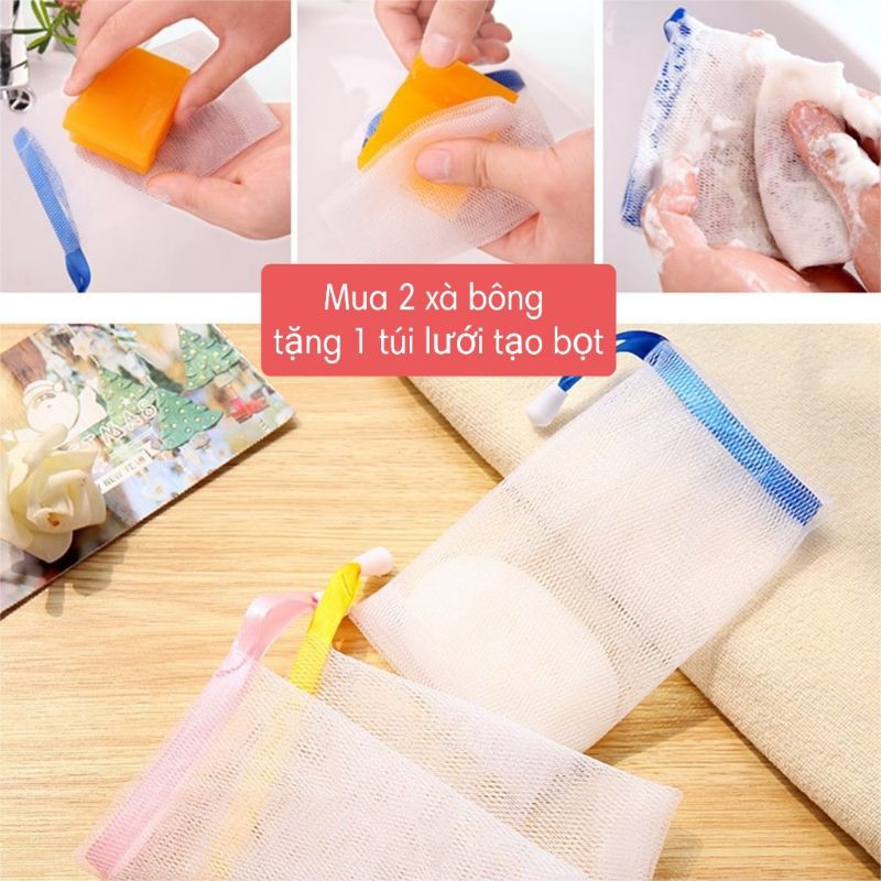 Xà bông nghệ mật ong &amp; mướp đắng tràm trà handmade