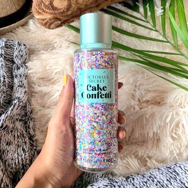 Xịt thơm toàn thân Victoria's Secret, xịt thơm body mist Cake Confetti 250ml