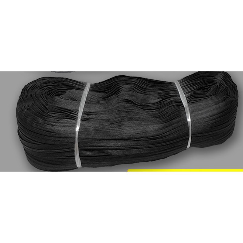 3# 5# Set 5 Dây Khóa Kéo Dài 5M Bằng Nylon Màu Trắng / Đen DIY Đa Ứng Dụng