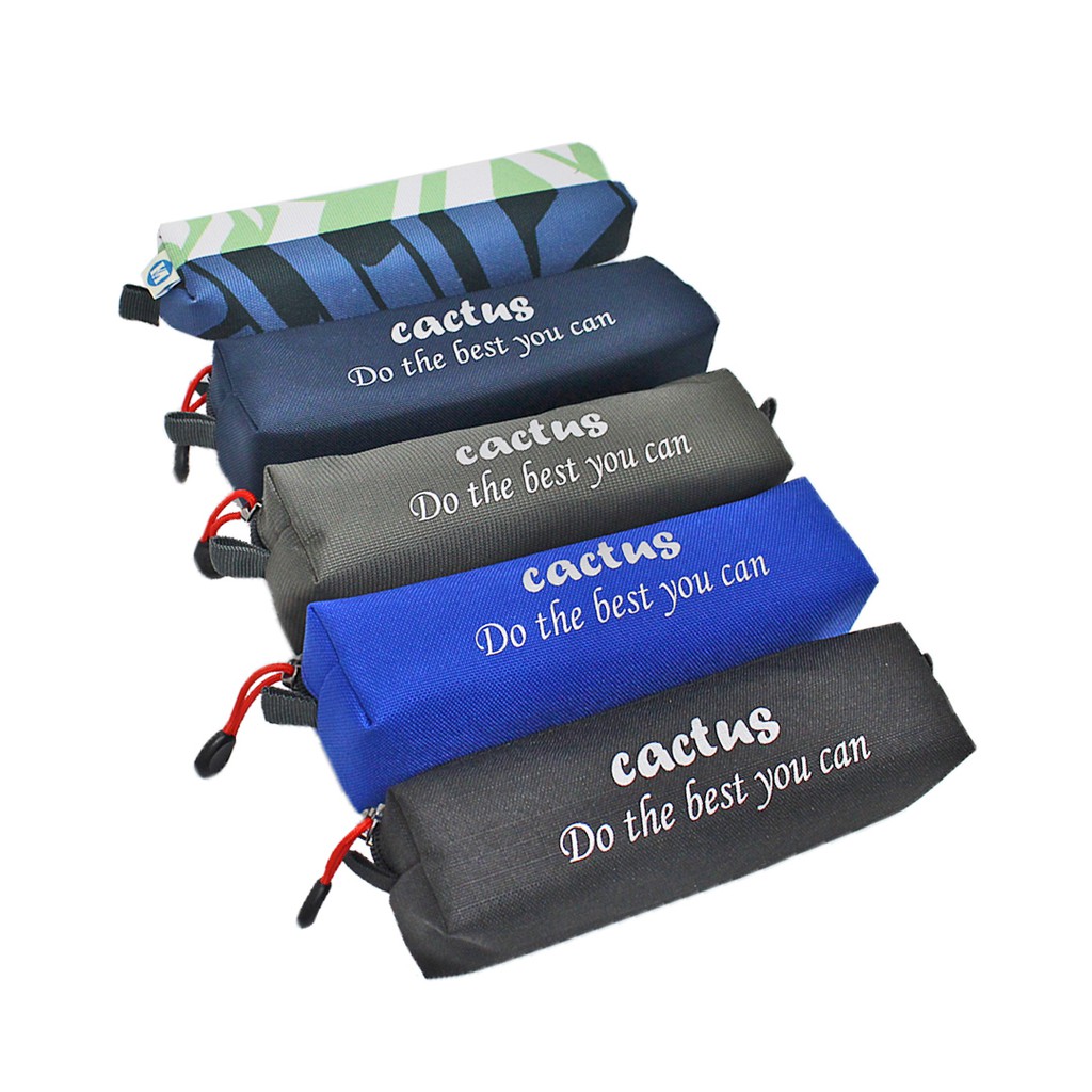 Túi đựng bút hộp bút vải canvas chống thấm nước nhiều họa tiết đáng yêu tiện dụng THEKMDESIGN MÃ AC02