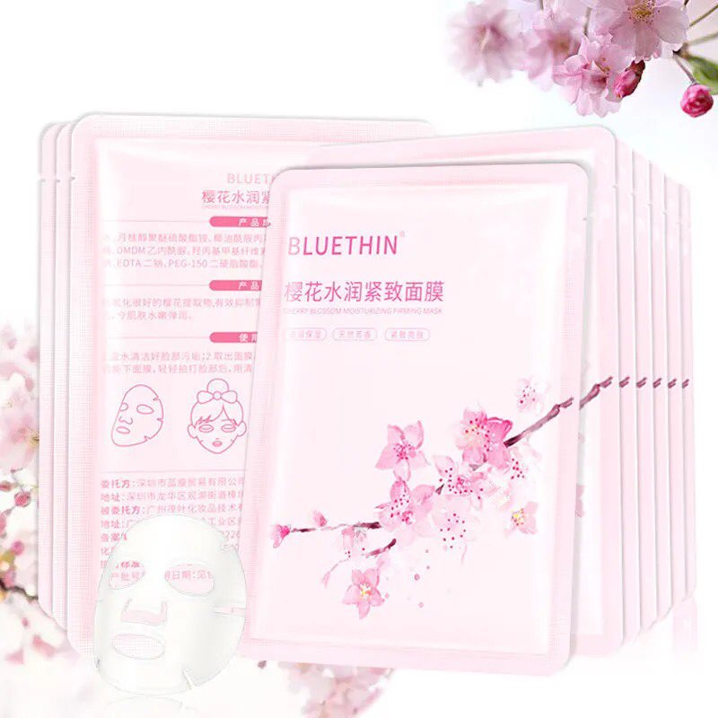 Mặt Nạ Hoa Anh Đào BlueThin Nội Địa Trung Cherry Blossoms Mask | BigBuy360 - bigbuy360.vn