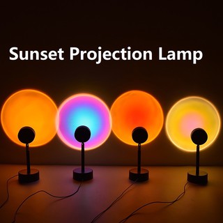 [1 ĐÈN 16 MÀU - REMOTE] Đèn chiếu Hoàng hôn sunset lamp