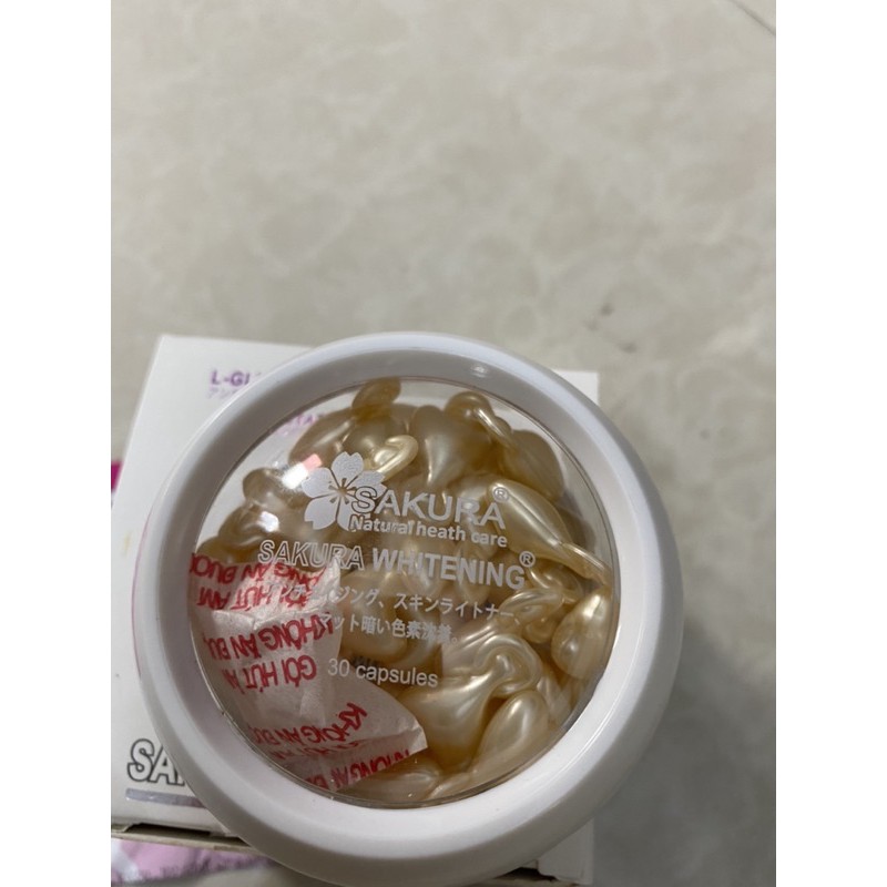 Serum sakura whitening, xoá nhăn, dưỡng trắng, mờ thâm nám