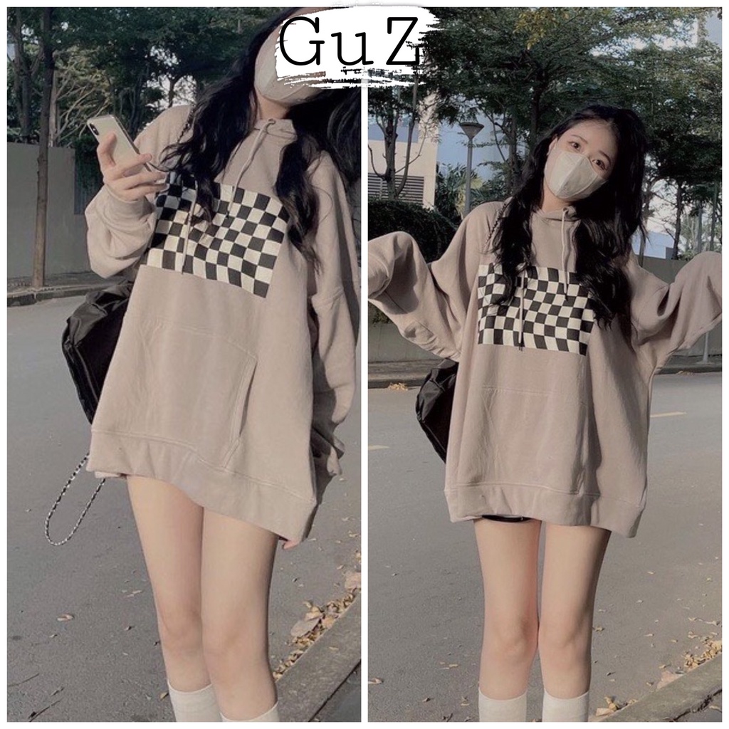 Áo hoodie đôi bạn thân siêu rẻ Áo in hình BÀN CỜ chất nỉ cotton bên trong trần bông siêu nhẹ bao ấm GuZ