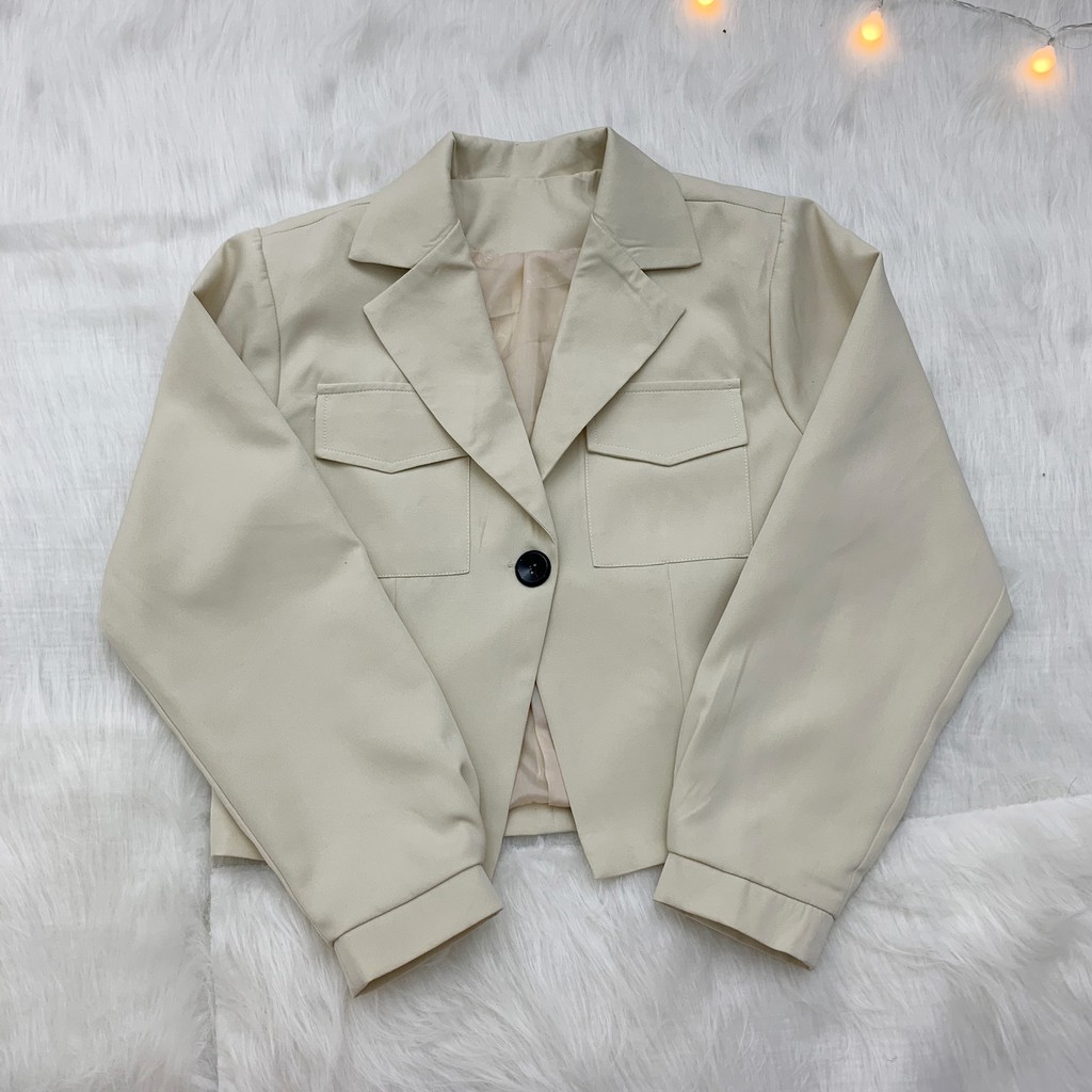 ÁO VEST LỬNG NỮ THỜI TRANG XUẤT KHẨU HÀN QUỐC, KOREA BLAZER 2 LỚP HOT TREND | BigBuy360 - bigbuy360.vn