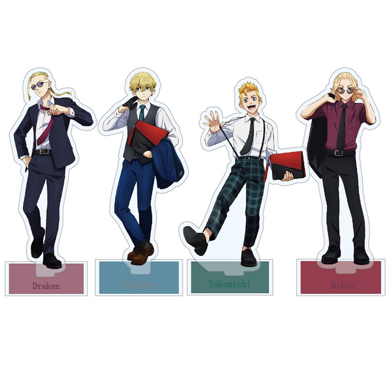 Tmdbyx Mô hình nhân vật Manjiro Ken Takemichi Hinata Atsushi trong anime Tokyo Revengers