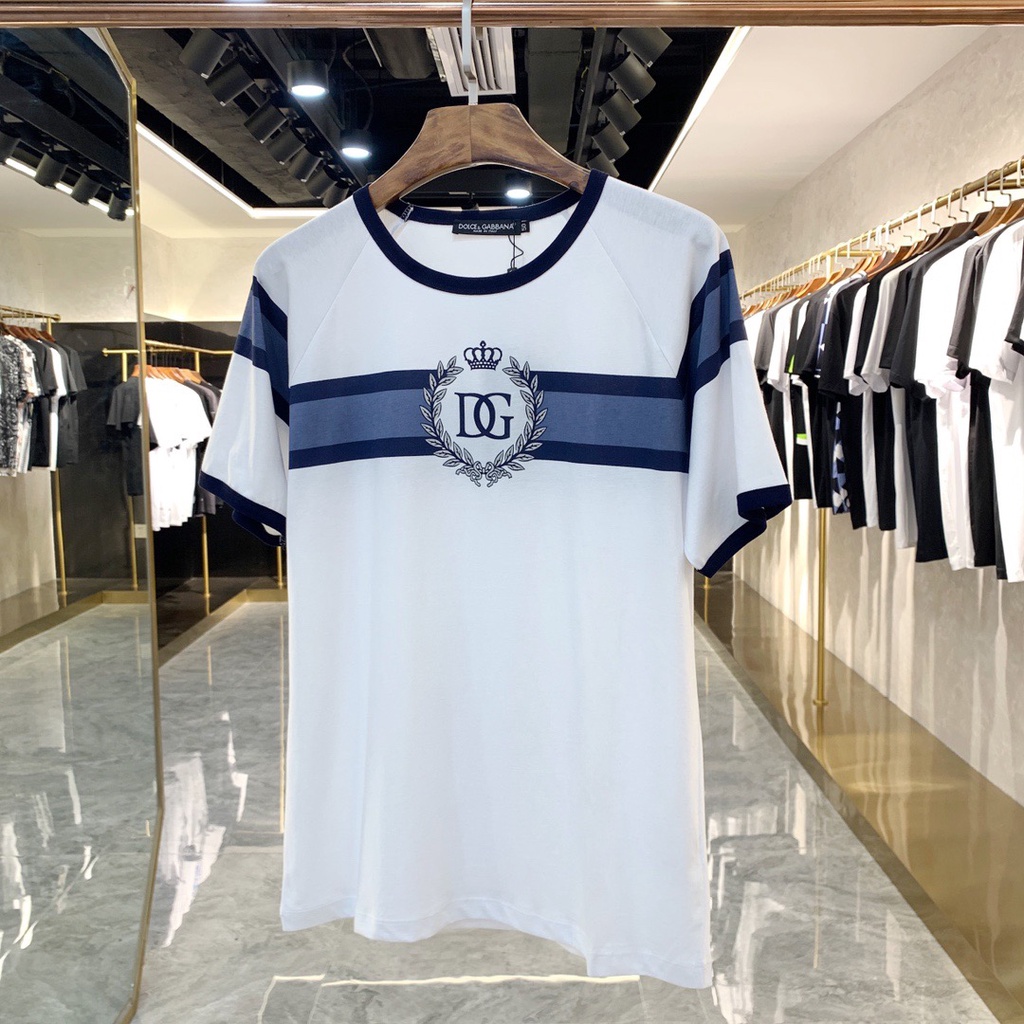 Áo thun tay ngắn cổ tròn in chữ D0LCE&GABBA 2021