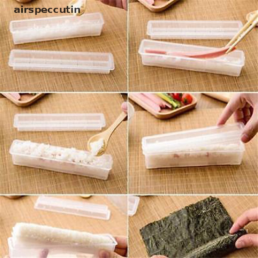 Set 3 Khuôn Làm Cơm Cuộn Sushi DIY Dễ Sử Dụng Cho Nhà Bếp