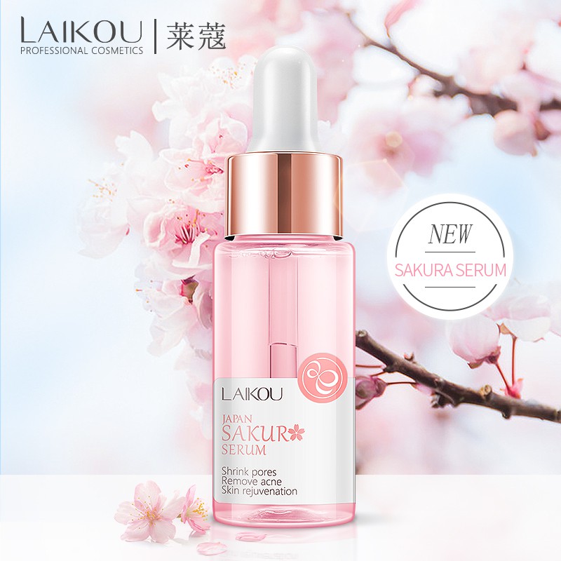 [ LAIKOU] Serum Hoa Anh Đào Trẻ Hóa Làn Da,Dưỡng Ẩm Sâu Và Khóa Độ Ẩm