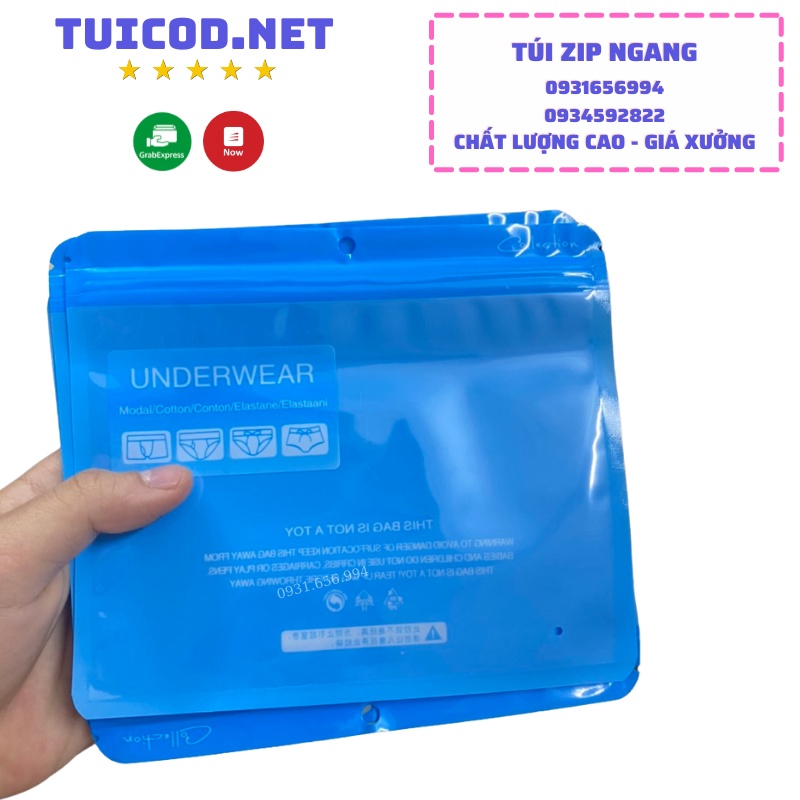 Set 50 Túi Zip Đựng Đồ Lót Underwear - Tuicod.net