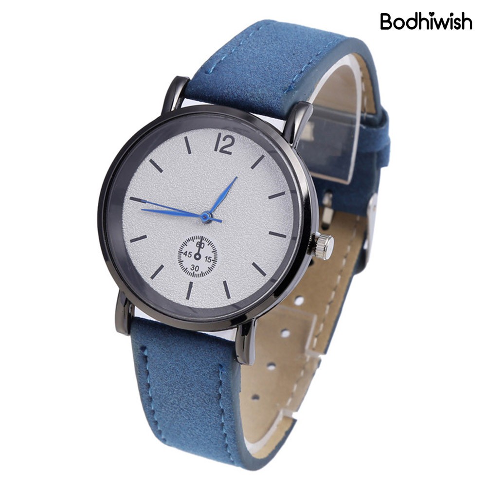 Đồng Hồ Đeo Tay Dây Da Thời Trang Cho Nam Và Nữ