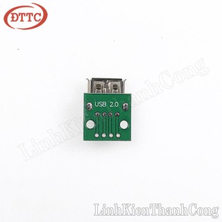 Bộ 2 Chiếc Module USB Chuyển Đổi USB 2.0 (Loại Cái) Sang DIP 4P 2.54