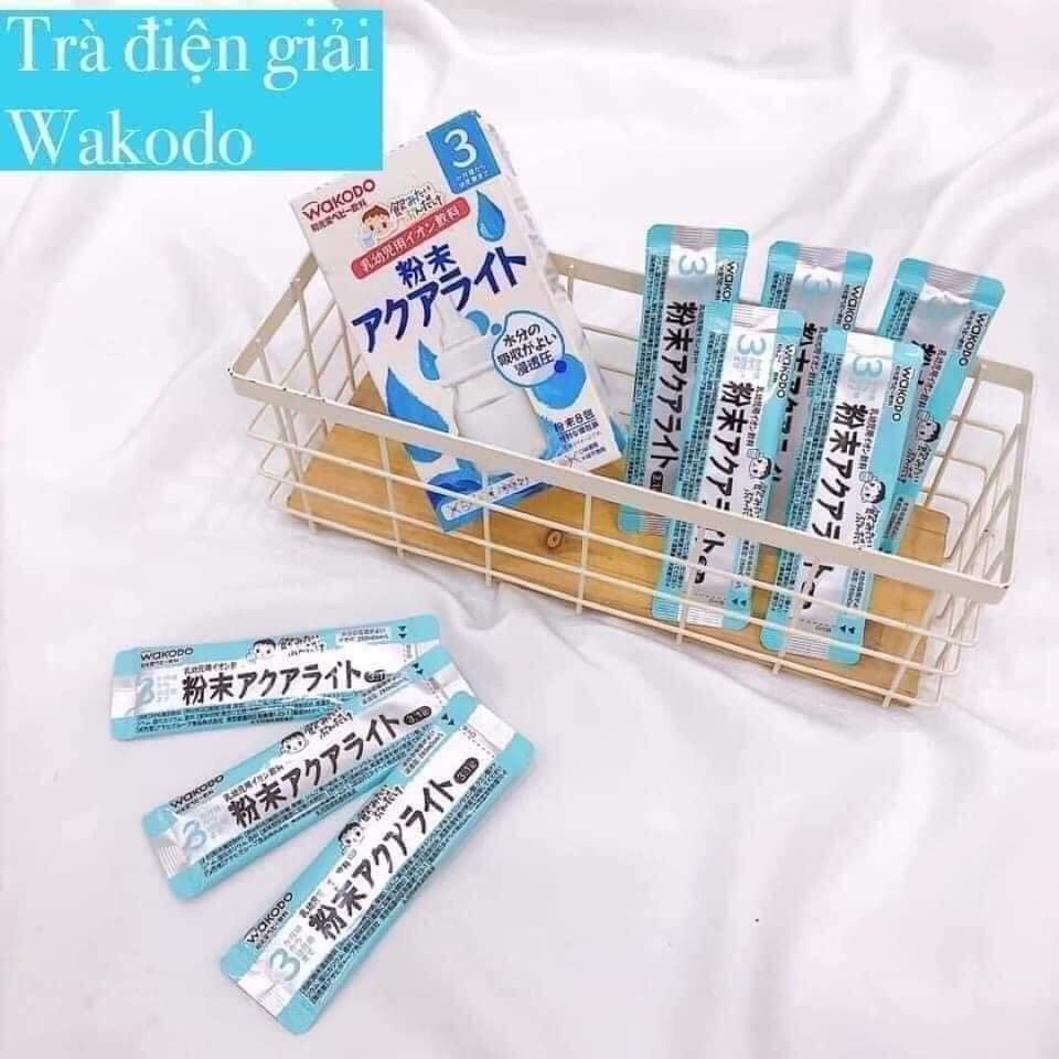 Trà Wakodo Lúa Mạch/Trái Cây/Điện Giải Cho Bé