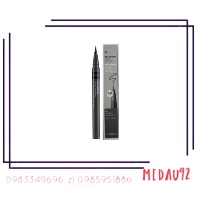 Dạ kẻ mắt Ink Graffi Brush Pen Liner | BigBuy360 - bigbuy360.vn