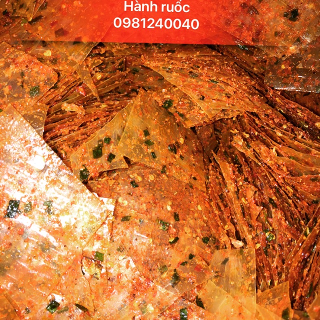 bánh tráng Hành Ruốc