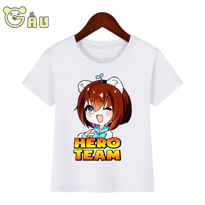 SALE 50% BST Áo thun cực chất hình hero team V2 Mini World, tặng kèm bịt mặt siêu HOT