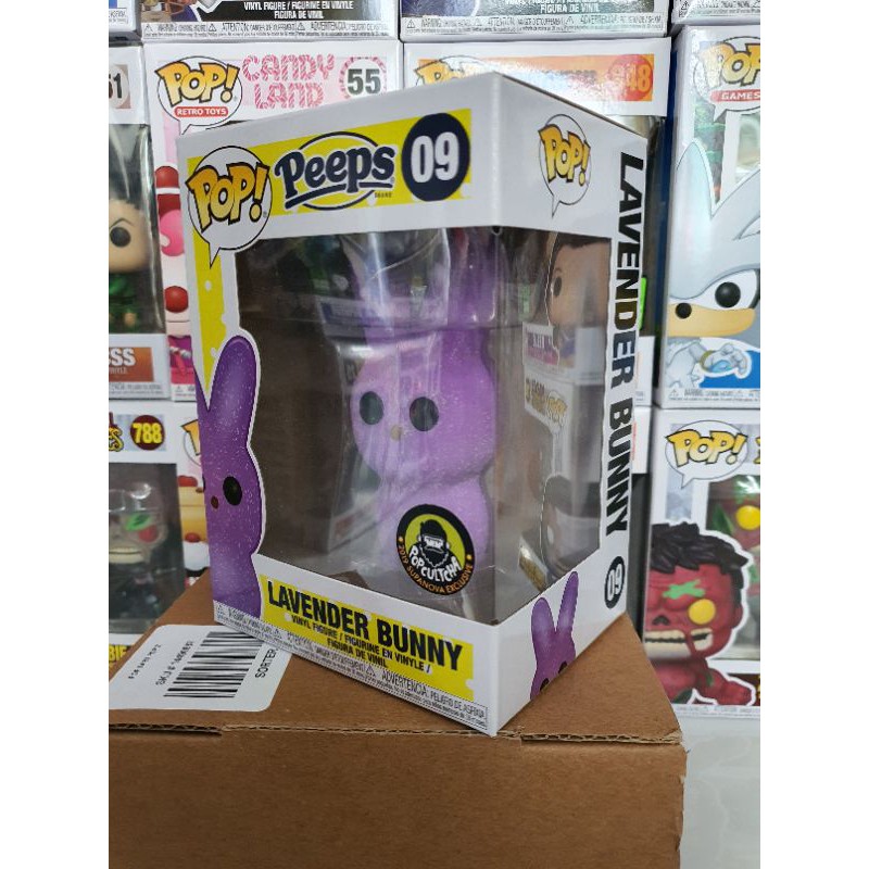 Đồ chơi mô hình funko pop 09 Lavender Bunny - Peeps