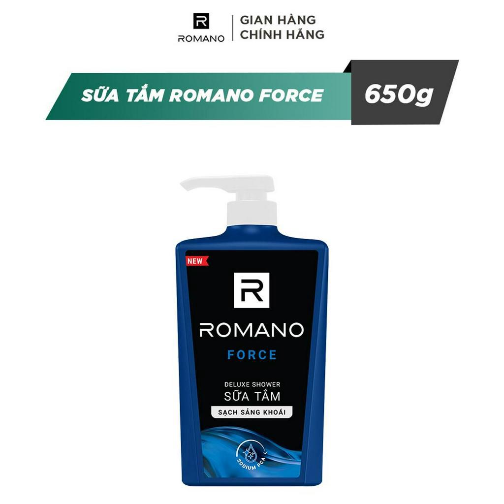Sữa Tắm Romano Hương Nước Hoa 650g Hasaki Sản Phẩm Chính Hãng