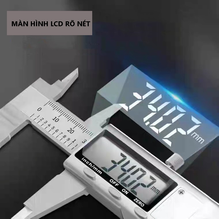 Thước Kẹp Điện Tử 150mm Syntek Màn Hình LCD Rõ Nét Chính Hãng