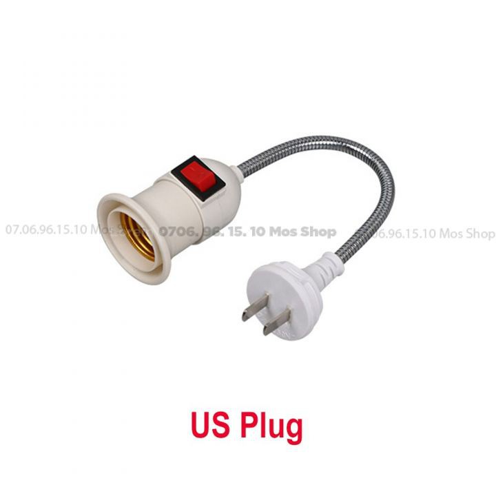 Đuôi đèn lò xo ⚡⚡1 đổi 1⚡⚡ có công tắc xoay 360 độ, linh hoạt điều chỉnh  Mos Shop