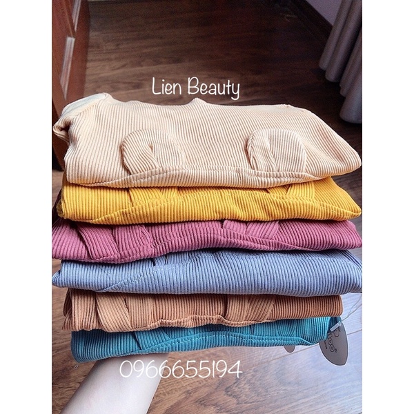 Bộ Dài Tay Len Tăm Xuất Hàn Siêu Đẹp Cho Bé