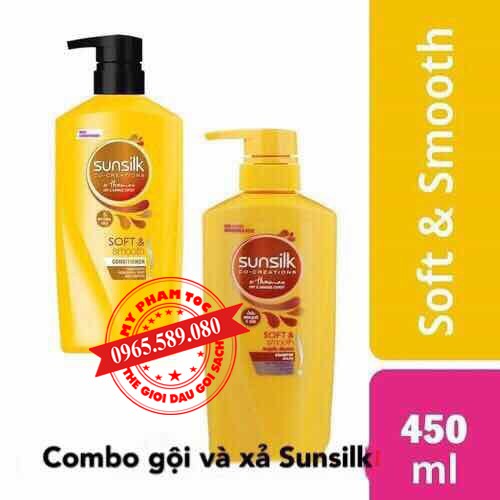 Dầu gội đầu Sunsilk Thái Lan mẫu mới 450ml | Dầu gội Sunsilk