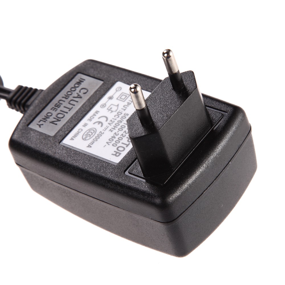 AC 100-240V Converter Adapter DC 5.5 x 2.5MM 12V 2A 2000mA Charger EU Plug