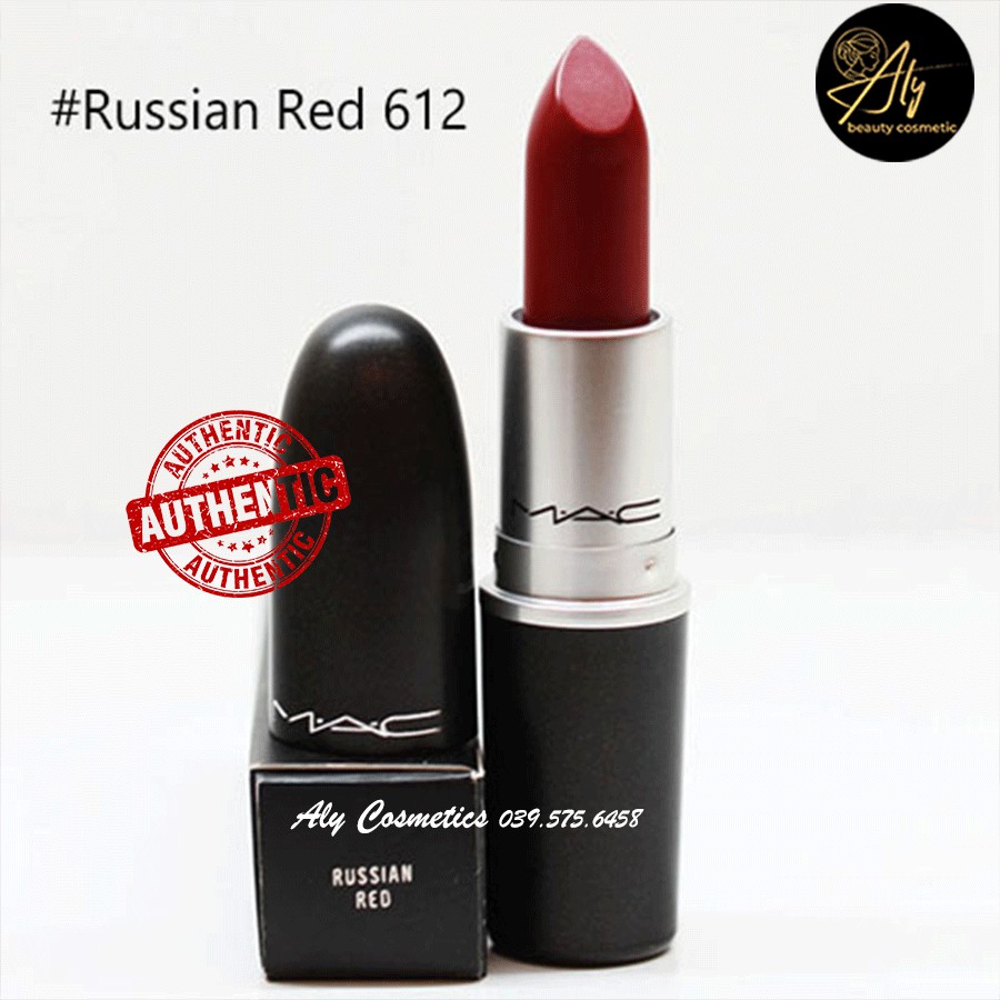 [CHUẨN AUTH 100%] Son Russian Red 612 Matte Lipstick ĐỎ CỔ ĐIỂN