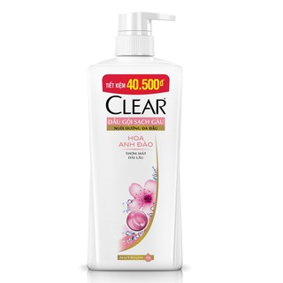 Dầu gội sạch gàu CLEAR Hoa Anh Đào thơm mát 650g (MSP 67020325)