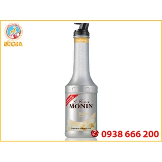 Mứt Sệt Chuối MONIN 1L (LE FRUIT DE MONIN BANANA)