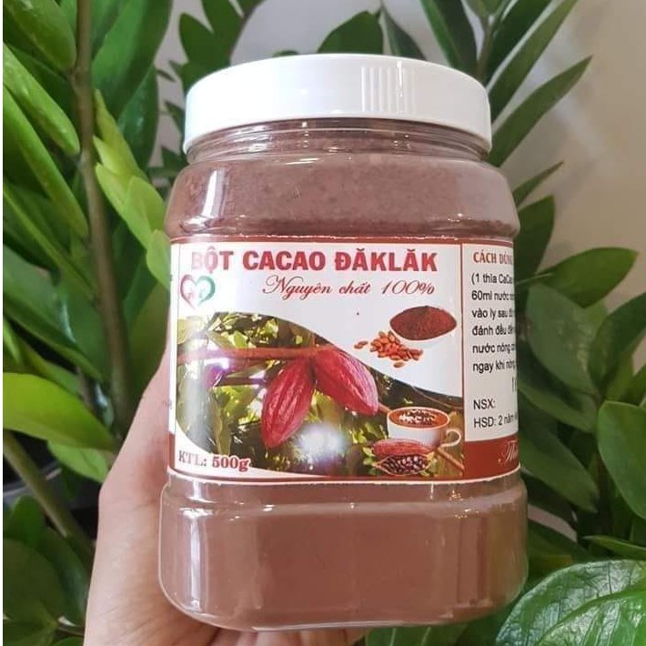 CaCao Nguyên chất 100% đaklak 500g