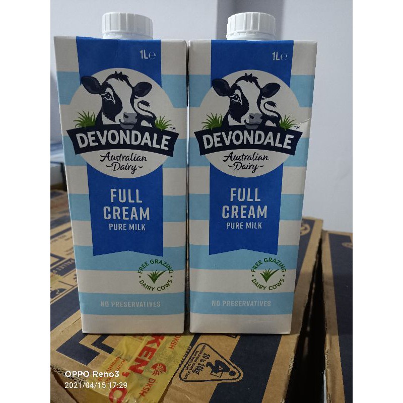 [SenXanh Emart] Thùng 10 Hộp Sữa Devondale 1L - Sữa Úc Nhập Khẩu