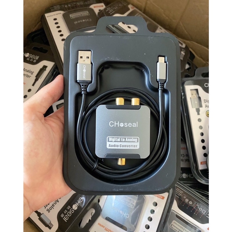 Bộ chuyển âm thanh quang Optical sang AV hãng Choseal Bản cao cấp