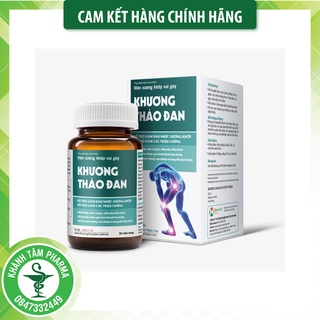 ! ✅ [CHÍNH HÃNG] KHƯƠNG THẢO ĐAN - Viên xương khớp hỗ trợ giảm đau, giảm các triệu chứng viêm và phục hồi sụn khớp.