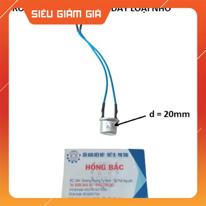 02 Rơ le nồi áp suất, nồi đa năng - loại 2 dây nhỏ