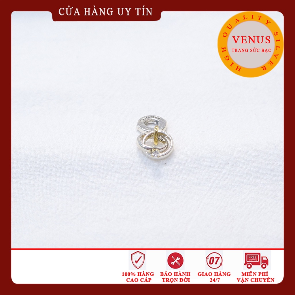 [Charm bạc 925 cao cấp] Charm treo nhẫn cưới- Mã sản phẩm VENUSNC