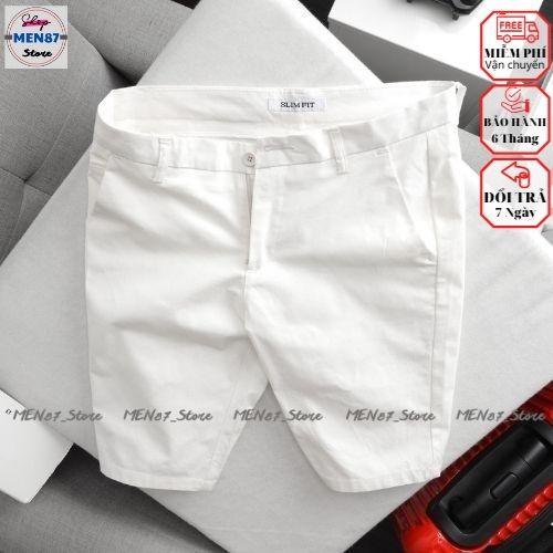 Quần short nam , quần short tây âu nam . Chất liệu mềm mịn, co giãn, kiểu dáng trẻ trung bao đẹp-Men87_store