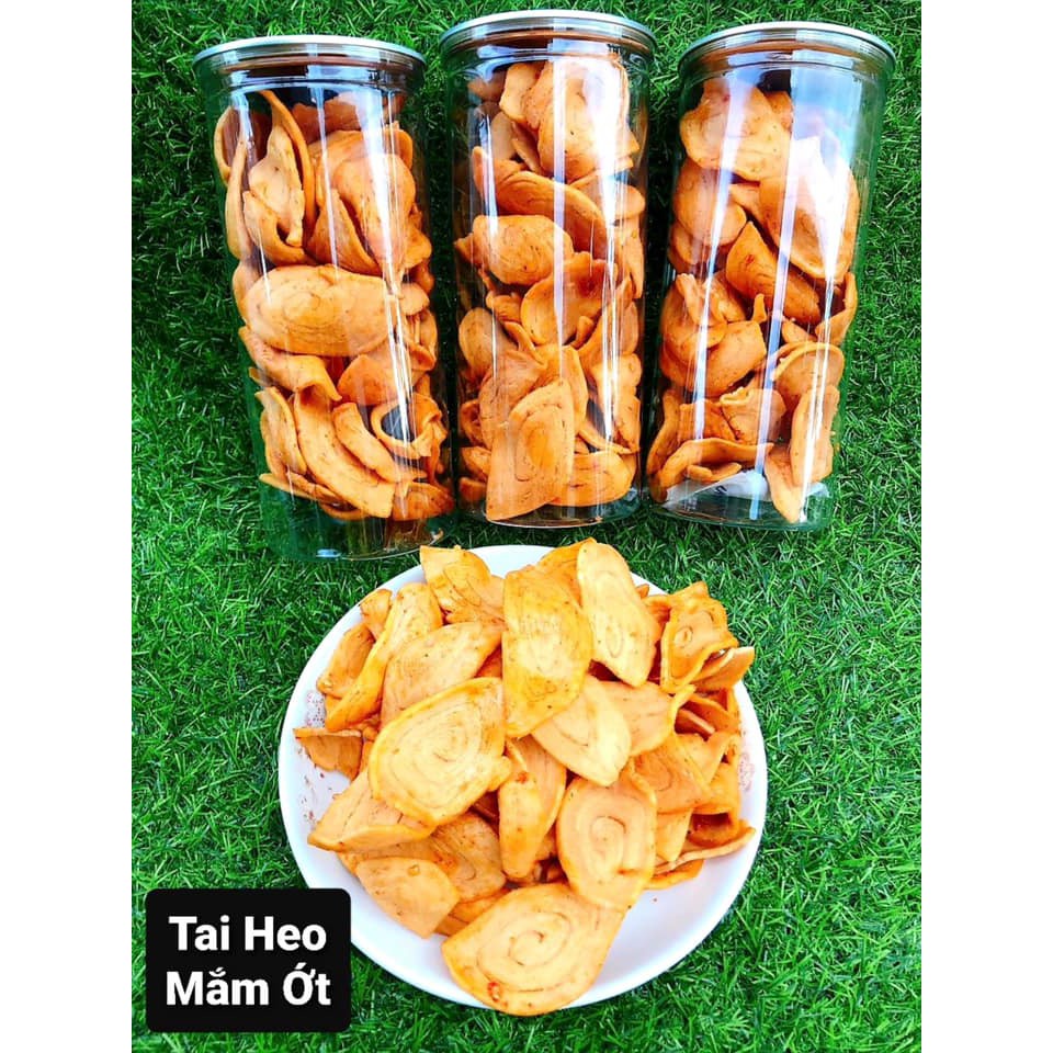 Bánh Tai Heo Mặn Ăn Vặt Giòn Ngon Hũ Pet 250G