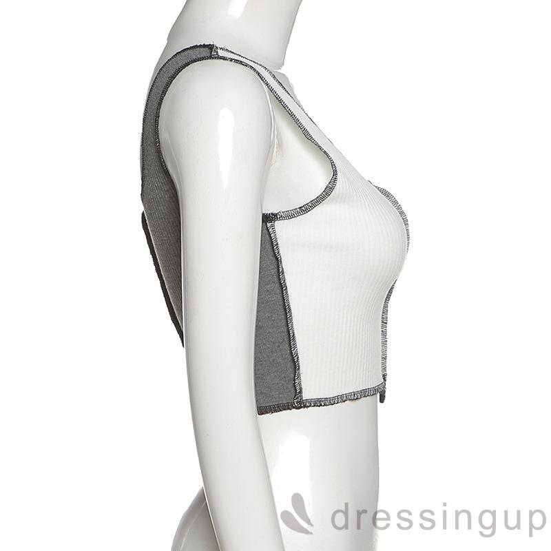 Áo Croptop Không Tay Thời Trang Nữ Quyến Rũ | BigBuy360 - bigbuy360.vn