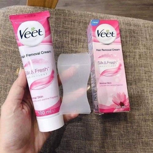 [ CHÍNH HÃNG PHÁP ] Kem Tẩy Lông VEET Dành Cho Da Nhạy Cảm, Da Thường 100ML