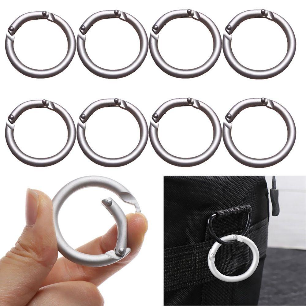 MAYSHOW Bộ 5 Khóa Lò Xo Tròn Đường Kính 3.8cm Cho Thắt Lưng Túi Xách
