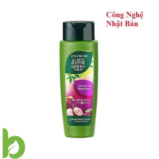 Dầu Gội Đầu Ngăn Ngừa Rụng Tóc Follow Me Trà Xanh Thế Hệ Mới Anti-hair Fall 320ml