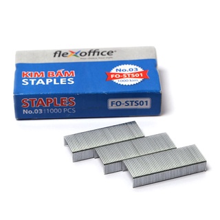 Combo 10 Kim bấm số 3 Flexoffice FO-STS01